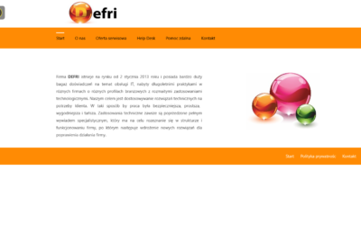 Defri – Serwis komputerowy